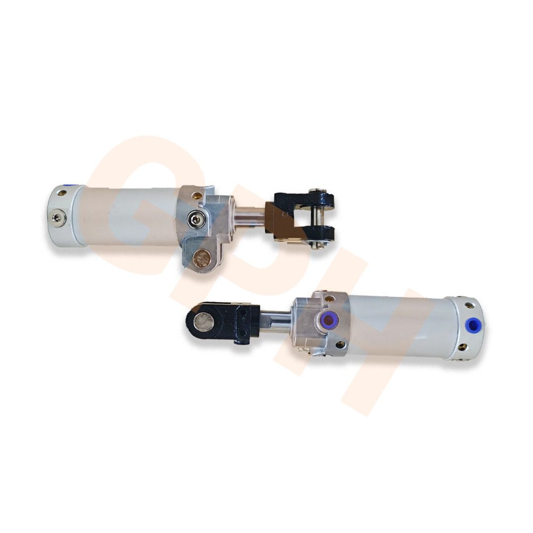 ISO 6432 Standard Round Body Pneumatic Cylinder with Clevis Mount