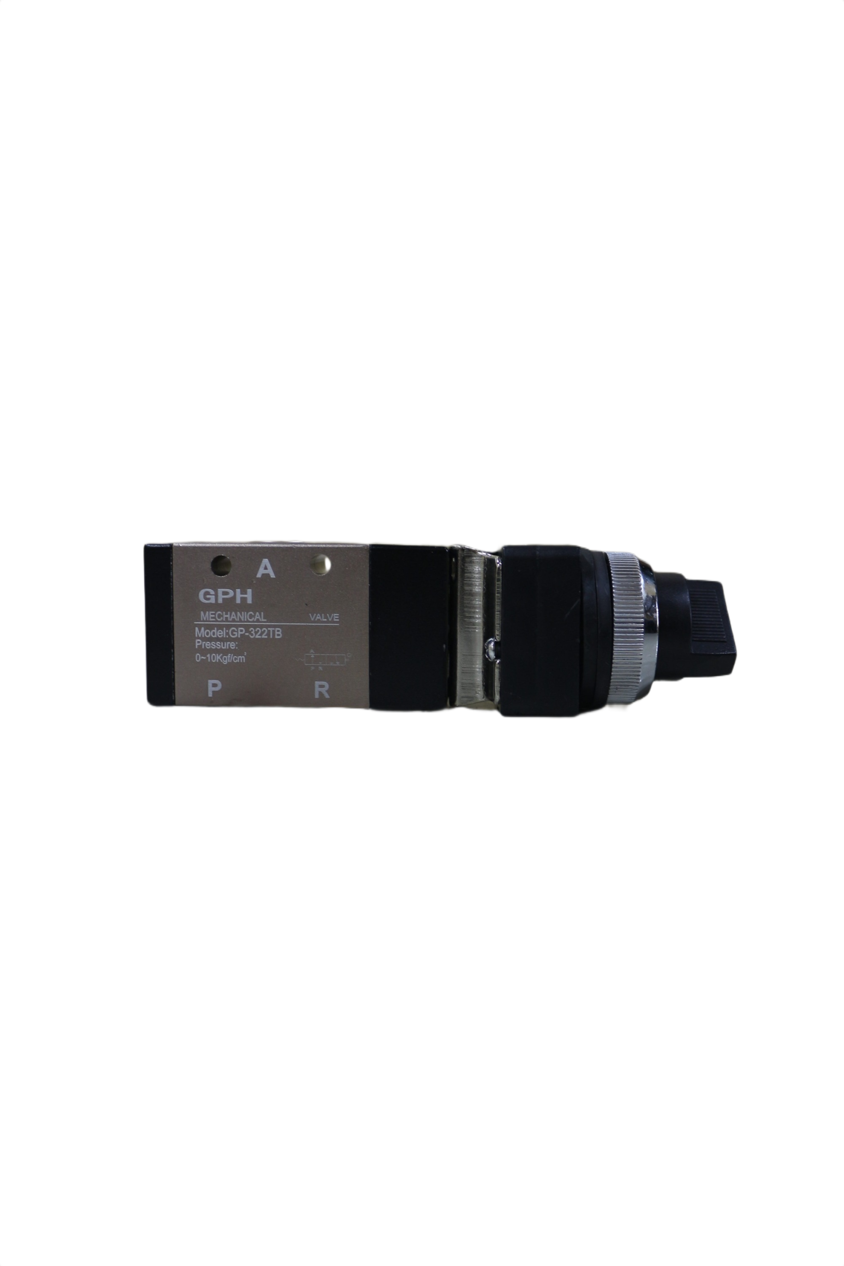 GPH GP-322TB Mechanical Toggle Valve | 3/2 Way Pneumatic Manual Control Valve