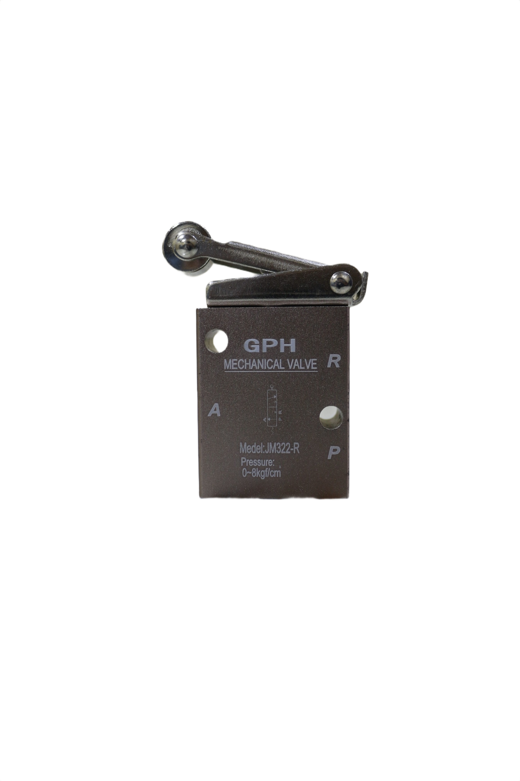 GPH JM322-R Mechanical Roller Lever Valve | 3/2 Way Pneumatic Mechanical Valve